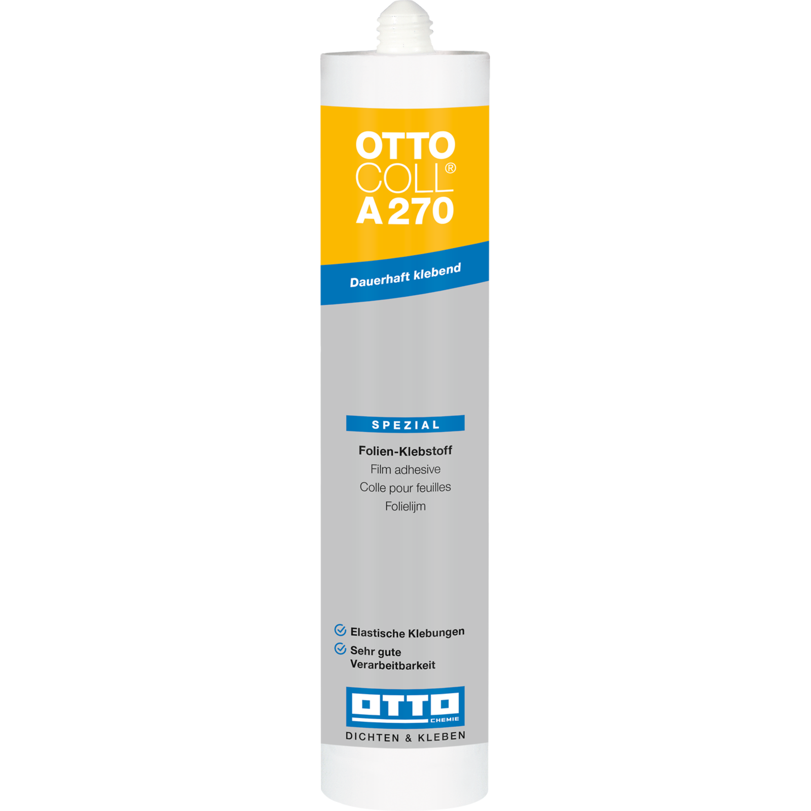 OTTOCOLL A270 Der lösemittelfreie Folienkleber auf Dispersionsbasis