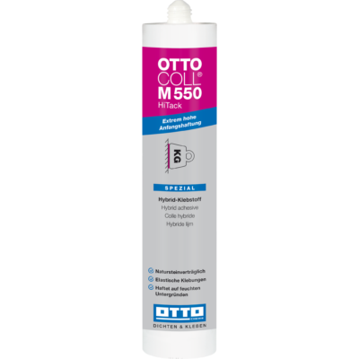 OTTOCOLL M550 HiTack Der Hybrid-Klebstoff mit extrem hoher Anfangshaftung