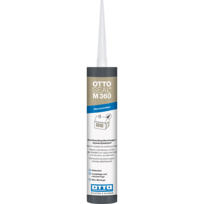 OTTOSEAL M 360 Der Hybrid-Dichtstoff für Hochbau/Anschlussfugen