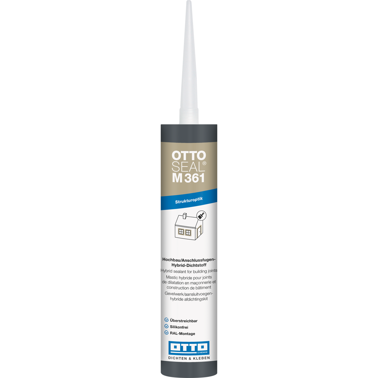 OTTOSEAL M361 Der STRUKTUR Hybrid-Dichtstoff für Hochbau- und Anschlussfugen