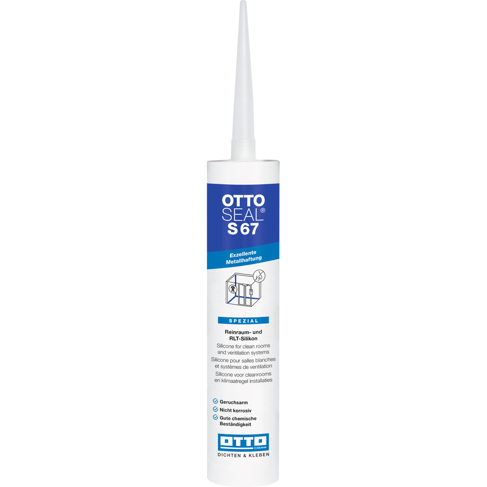 OTTOSEAL S 67 Das geruchsarme Reinraum- und RLT-Silikon