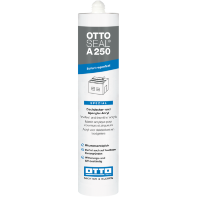 OTTOSEAL A250 Der Dichtstoff für den Dachbereich und feuchte Untergründe