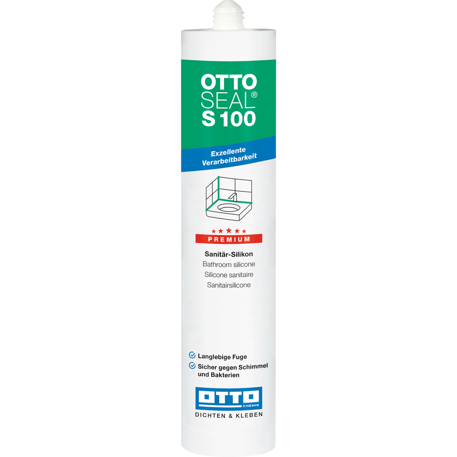 OTTOSEAL S100 Das Premium-Sanitär-Silikon