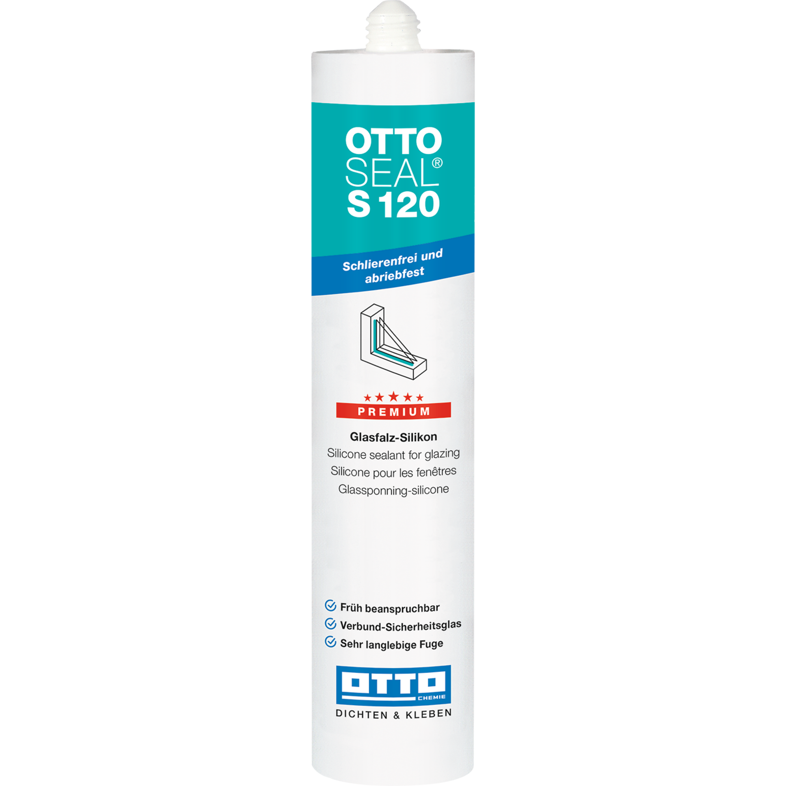 OTTOSEAL S120 Das Premium-Alkoxy-Fenster-Silikon