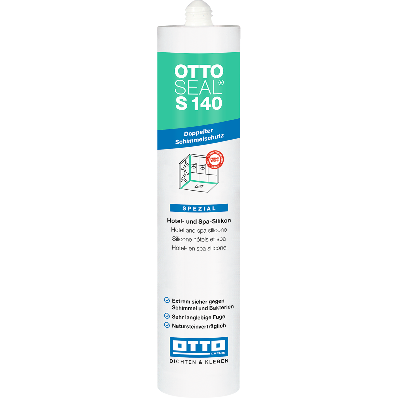 OTTOSEAL S140 Das Hotel- und Spa-Silikon mit doppeltem Schimmelschutz