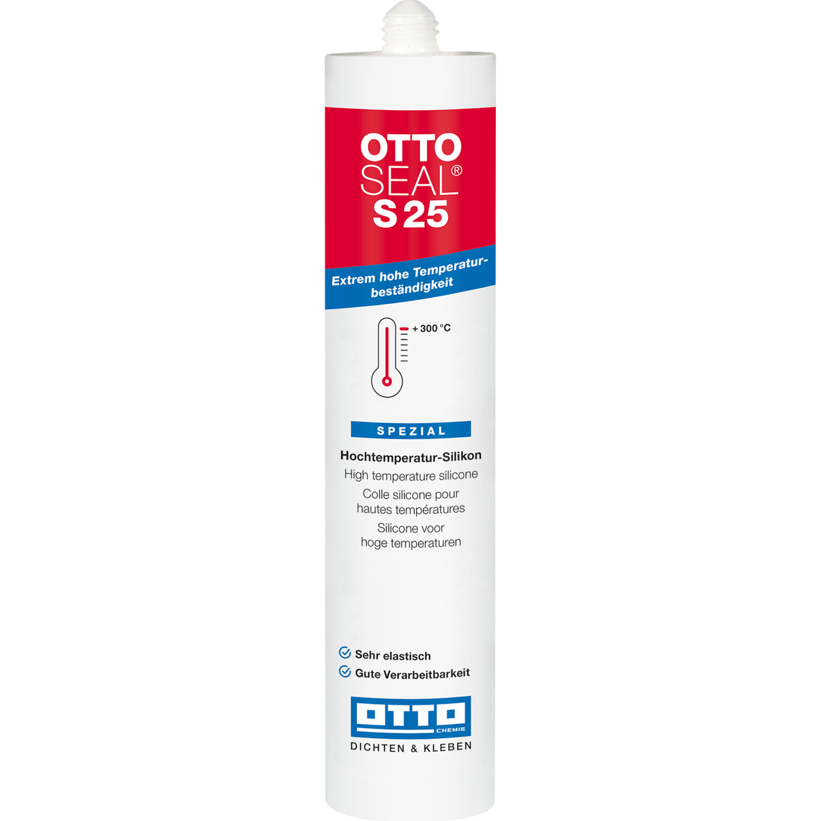 OTTOSEAL S 25 Das Acetat-Hochtemperatur-Silikon