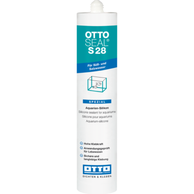 OTTOSEAL S28 Das Aquarien- und Glasstein-Silikon