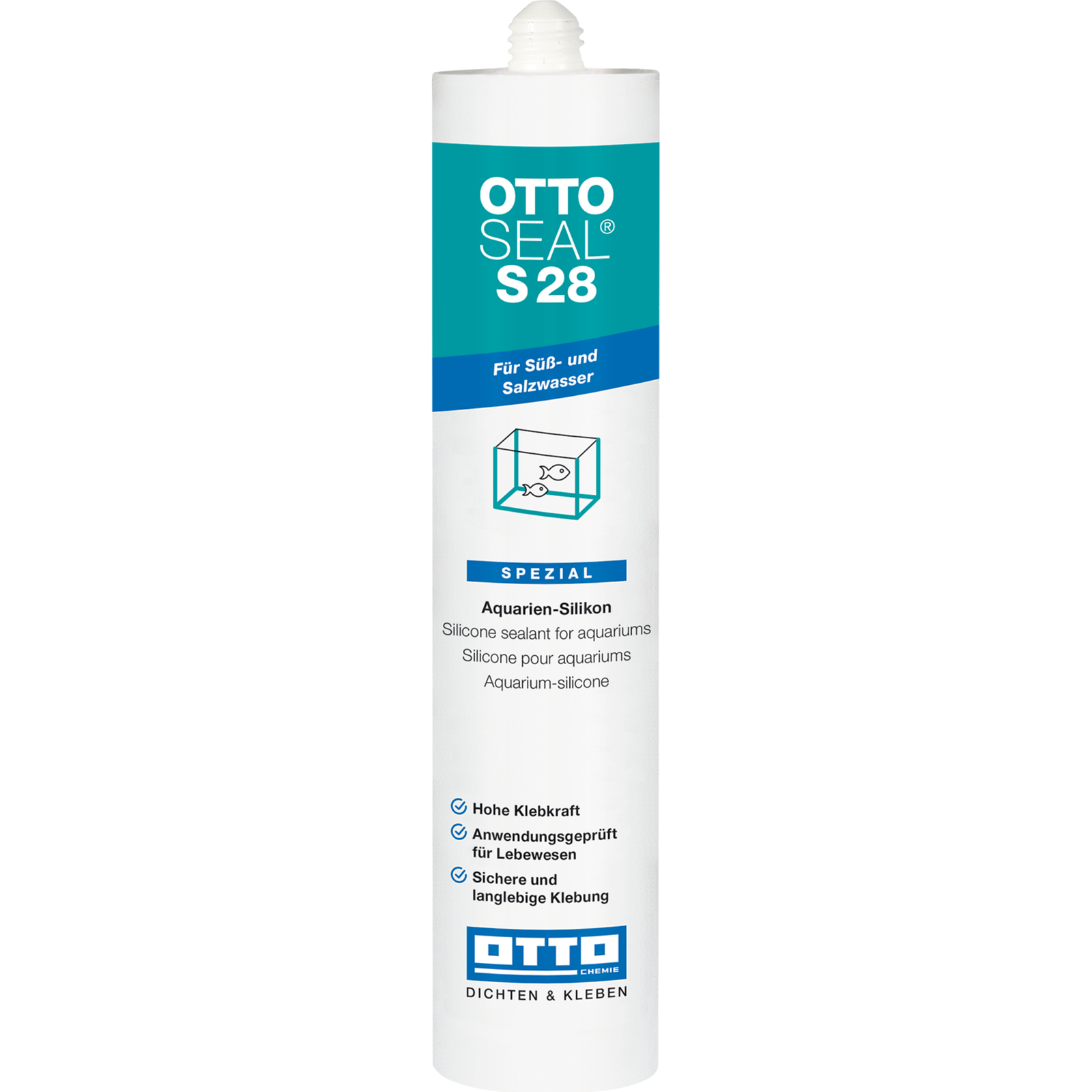 OTTOSEAL S28 Das Aquarien- und Glasstein-Silikon