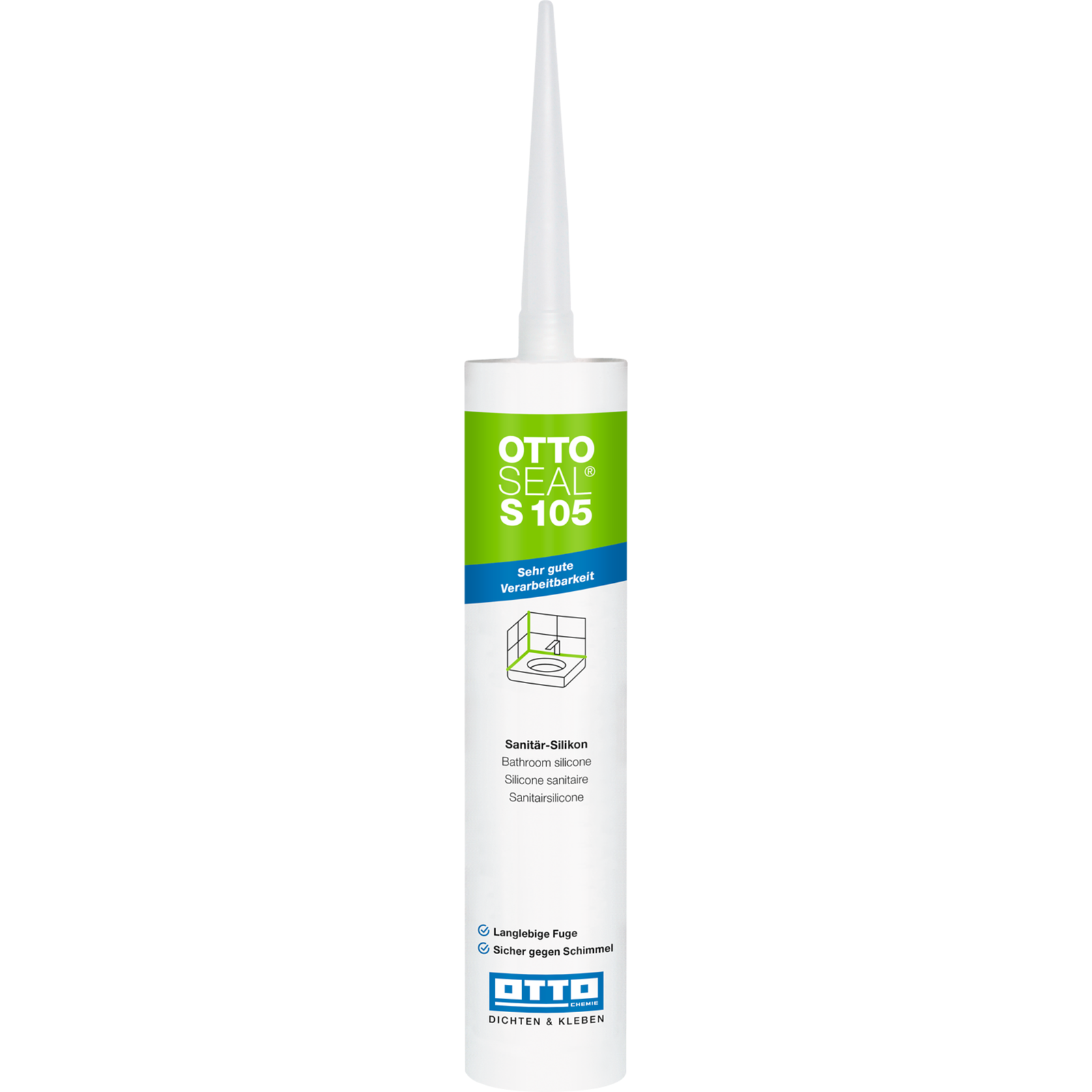 OTTOSEAL S 105 Das Sanitär-Silikon