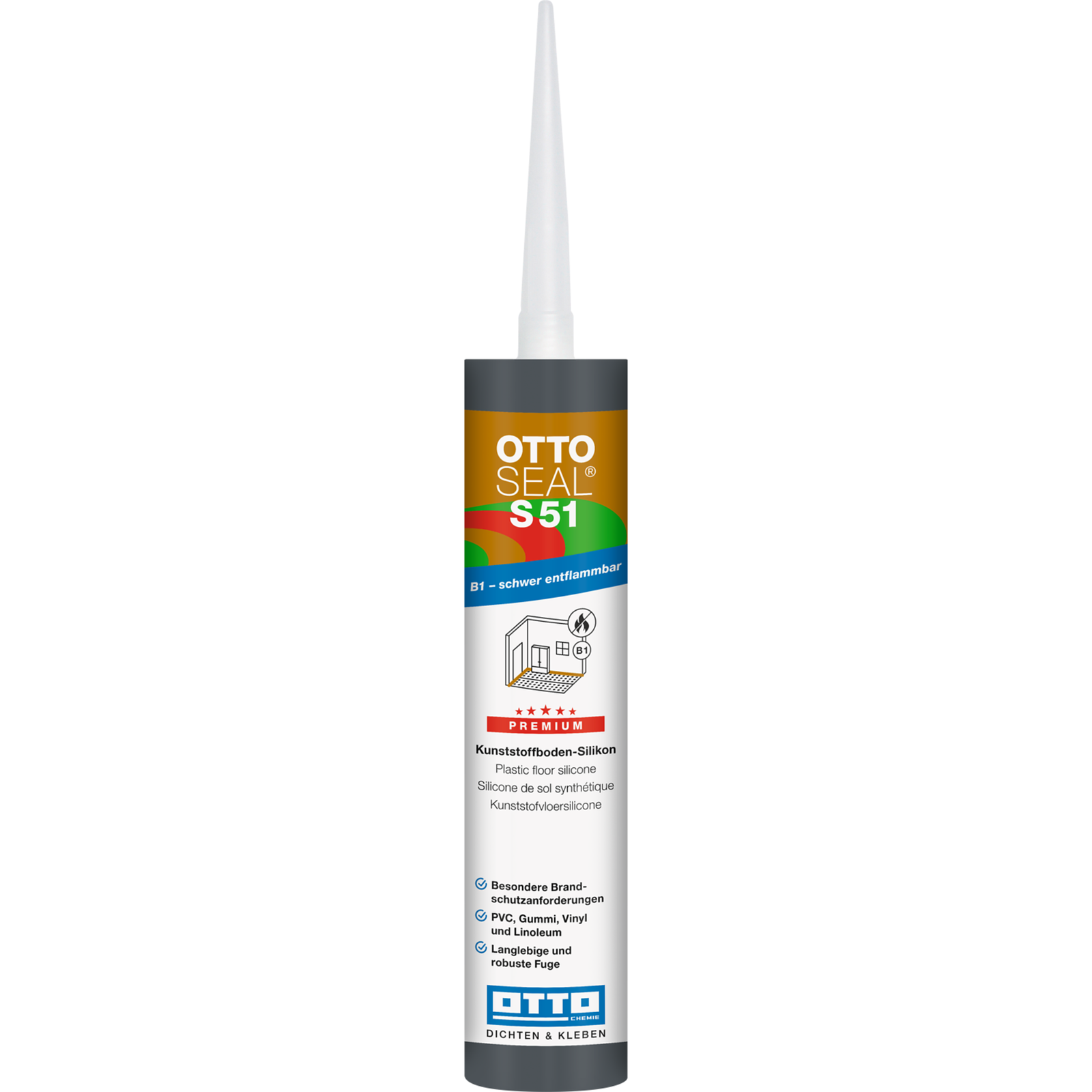 OTTOSEAL S 51 Das Premium-Kunststoffboden-Silikon